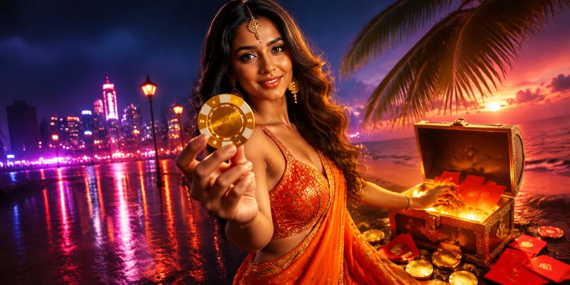 Mumbai vibrant scene with bonus offers